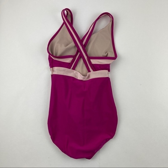 Anika Swimsuit Girls Pink One Piece - Picture 6 of 7